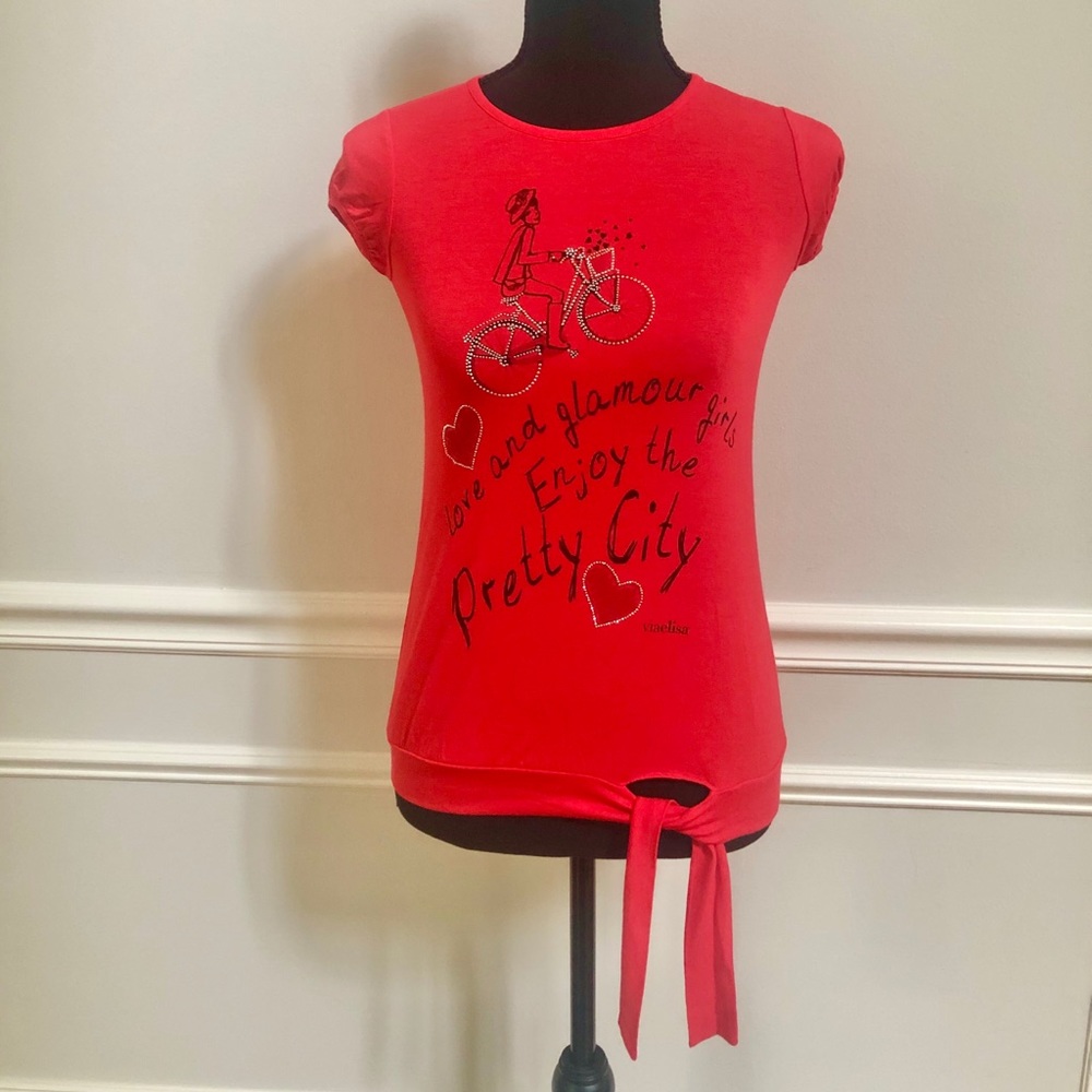 Viaelisa (Girl T-shirt / authentic made in Italy)